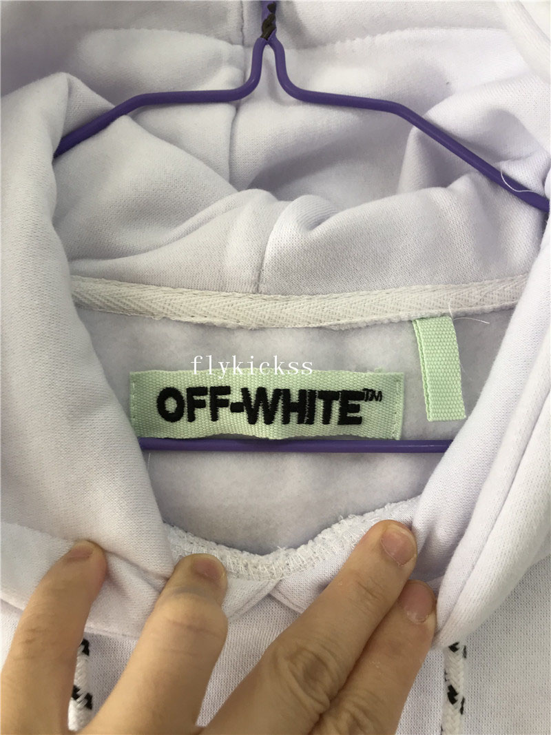 Off White Hoodie White